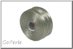 S-Lon, Size D, Beading Thread, Fdelgarn, ash, 1 Spule